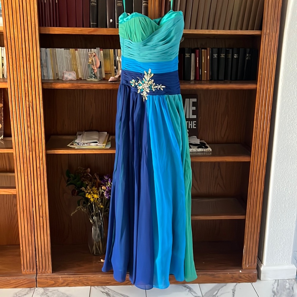 60s ballroom dress